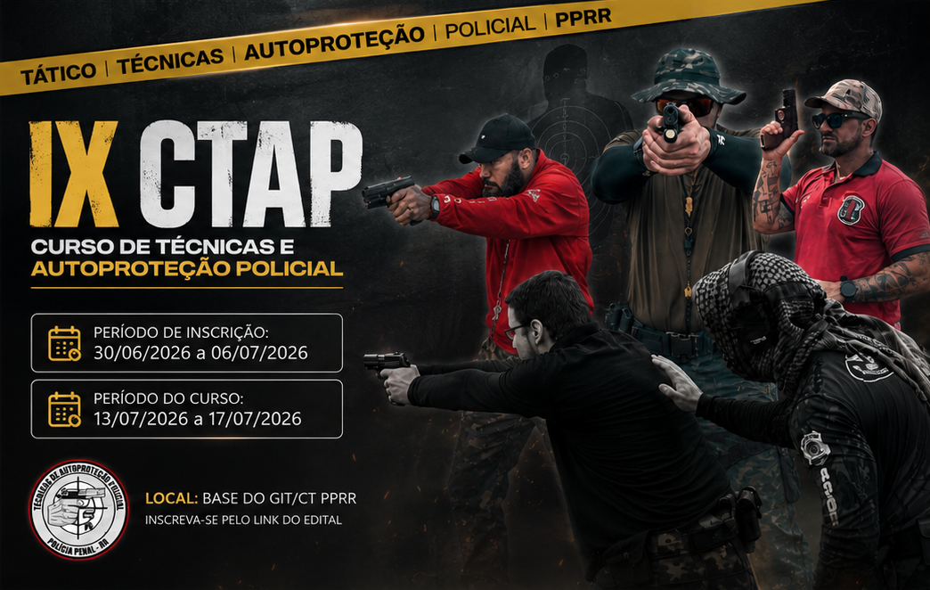 Imagem do curso 9ª CURSO DE TÉCNICAS E AUTOPROTEÇÃO POLICIAL